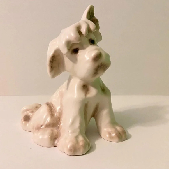Vintage Terrier Dog Cortendorf 2663 Germany  4 Inch Tall Animal Figurine - Picture 2 of 14